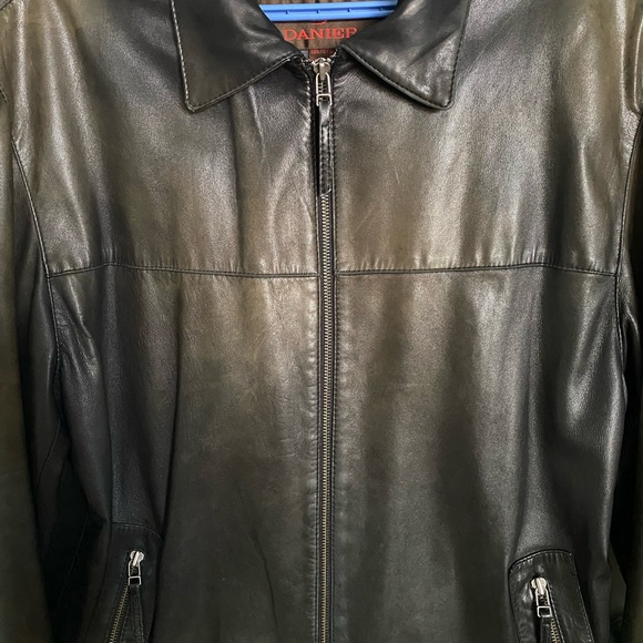 🚩 SOLD- Danier Leather Men’s Jacket- style no. 80416. Size 2xl - Picture 11 of 16